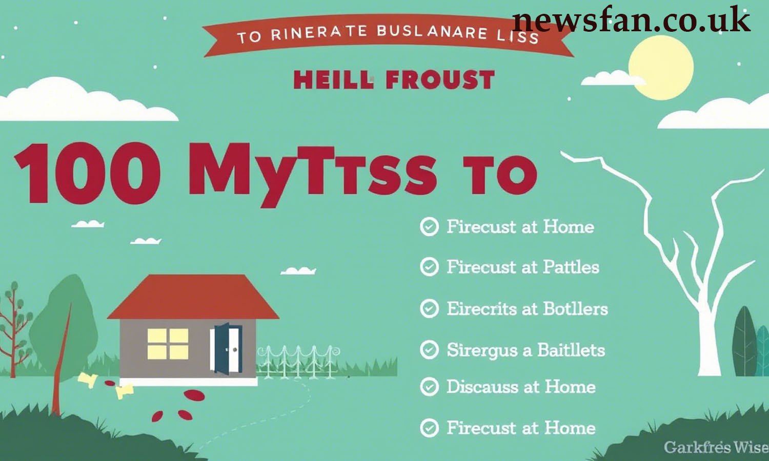 100 myths to bust at home list