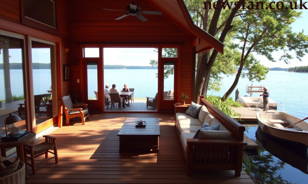 lake houses for rent near me